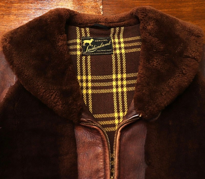 1930s GRIZZLY JACKET , Laskinlamb , Size 40