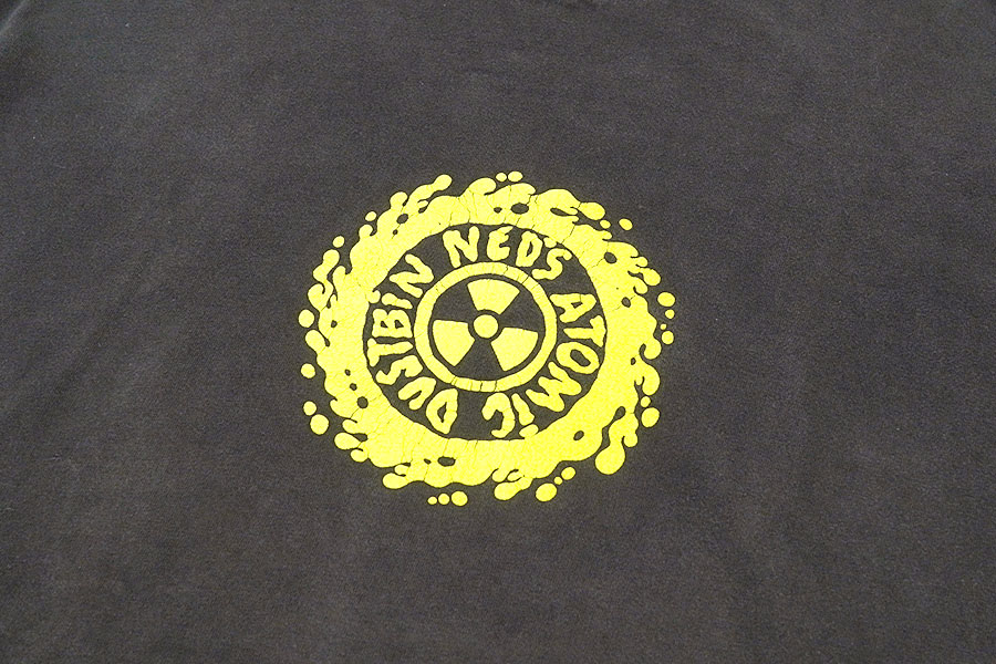 90'S HANES NED'S ATOMIC DUSTBIN ''KILL YOUR TELEVISION'' T SHIRT