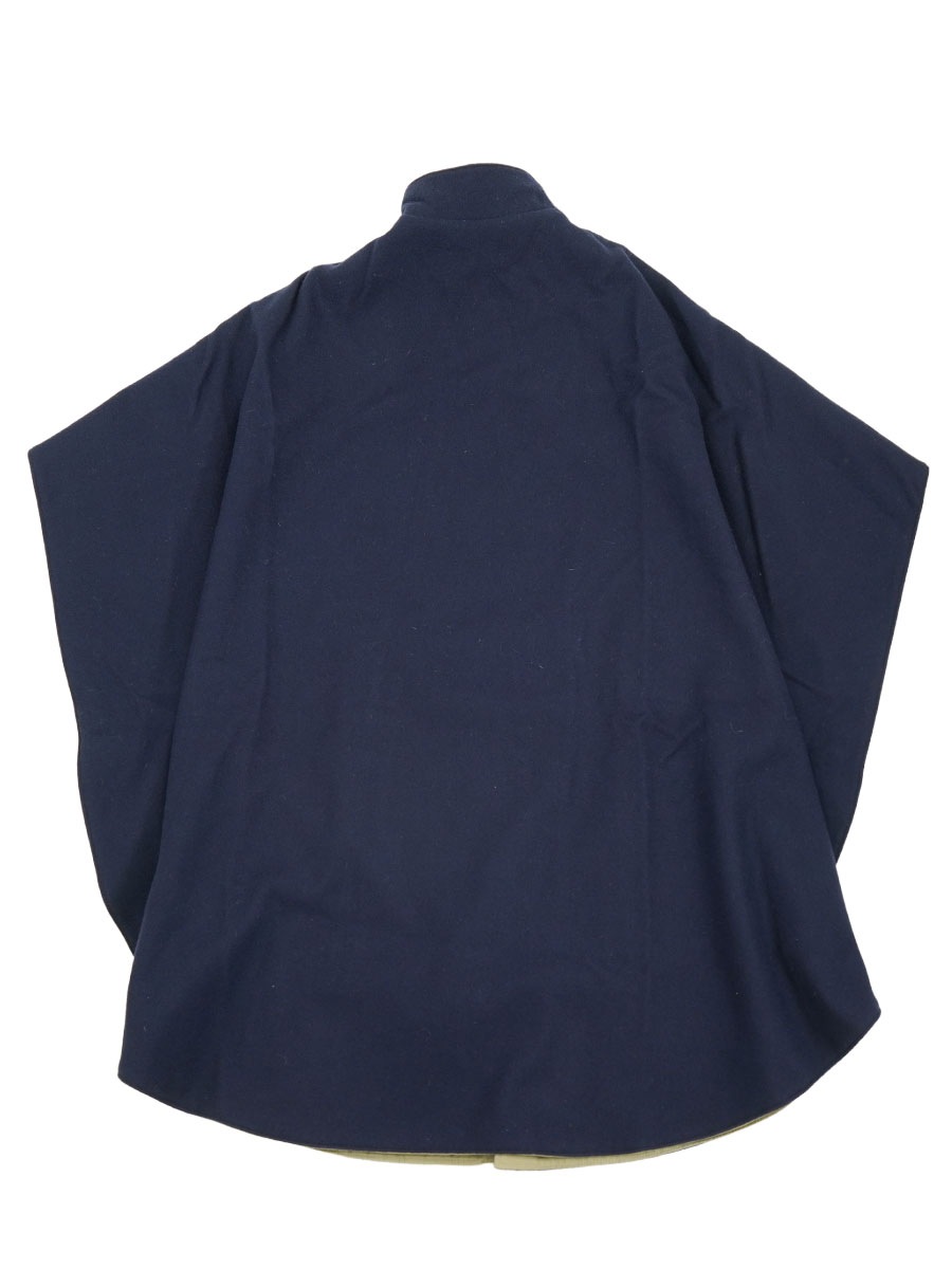 80's Woolrich WOMAN リバーシブルポンチョン 実寸(レディースXL位