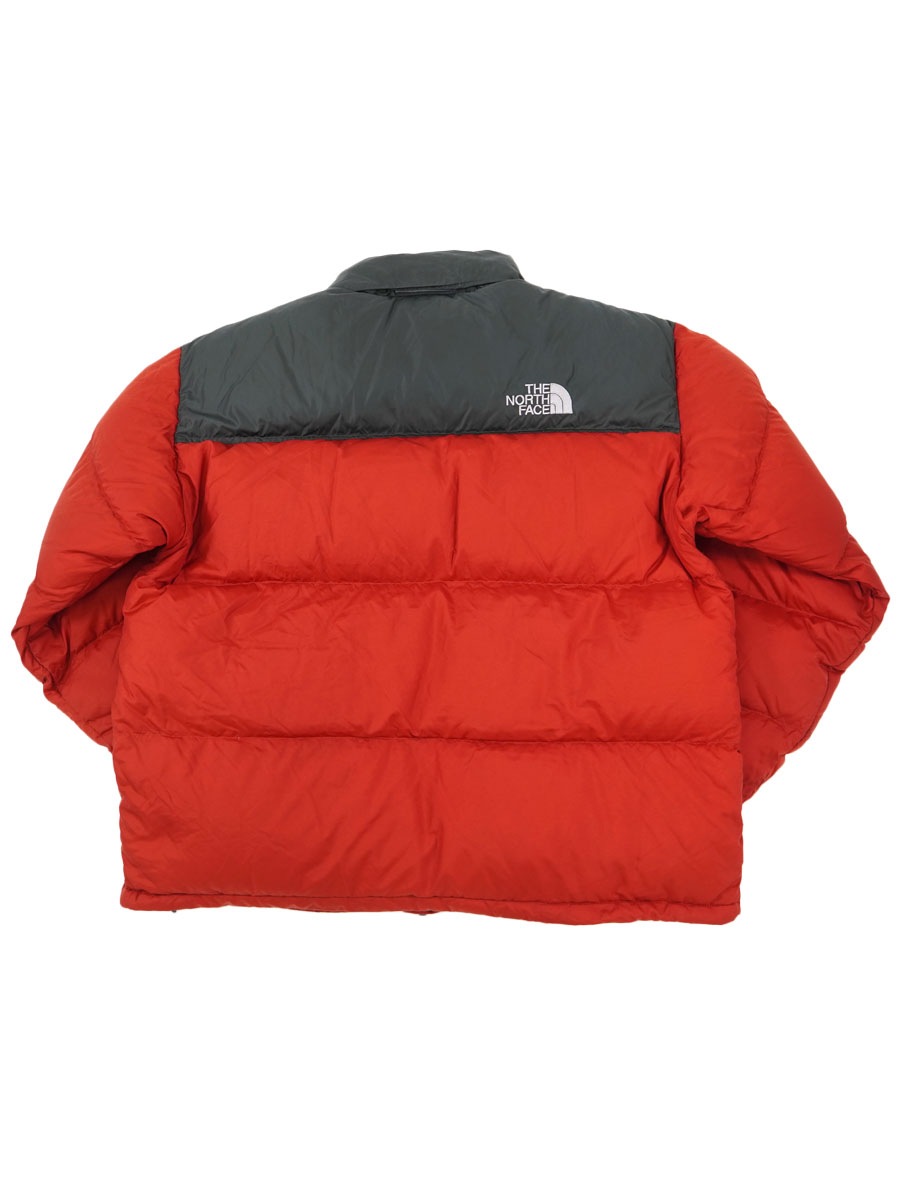 00's THE NORTH FACE 700フィル ヌプシジャケット レッド 表記(XXL