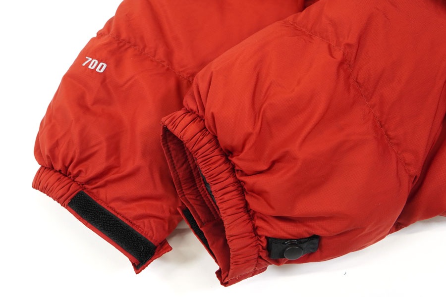 00's THE NORTH FACE 700フィル ヌプシジャケット レッド 表記(XXL