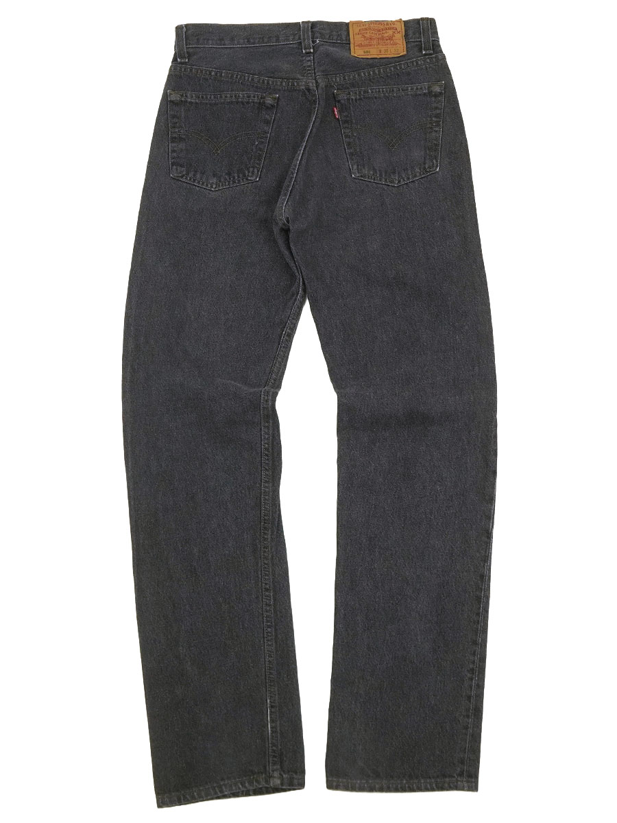 90'S LEVI'S 501 BLACK JEANS (SIZE.W30 L32) | NEW ITEM