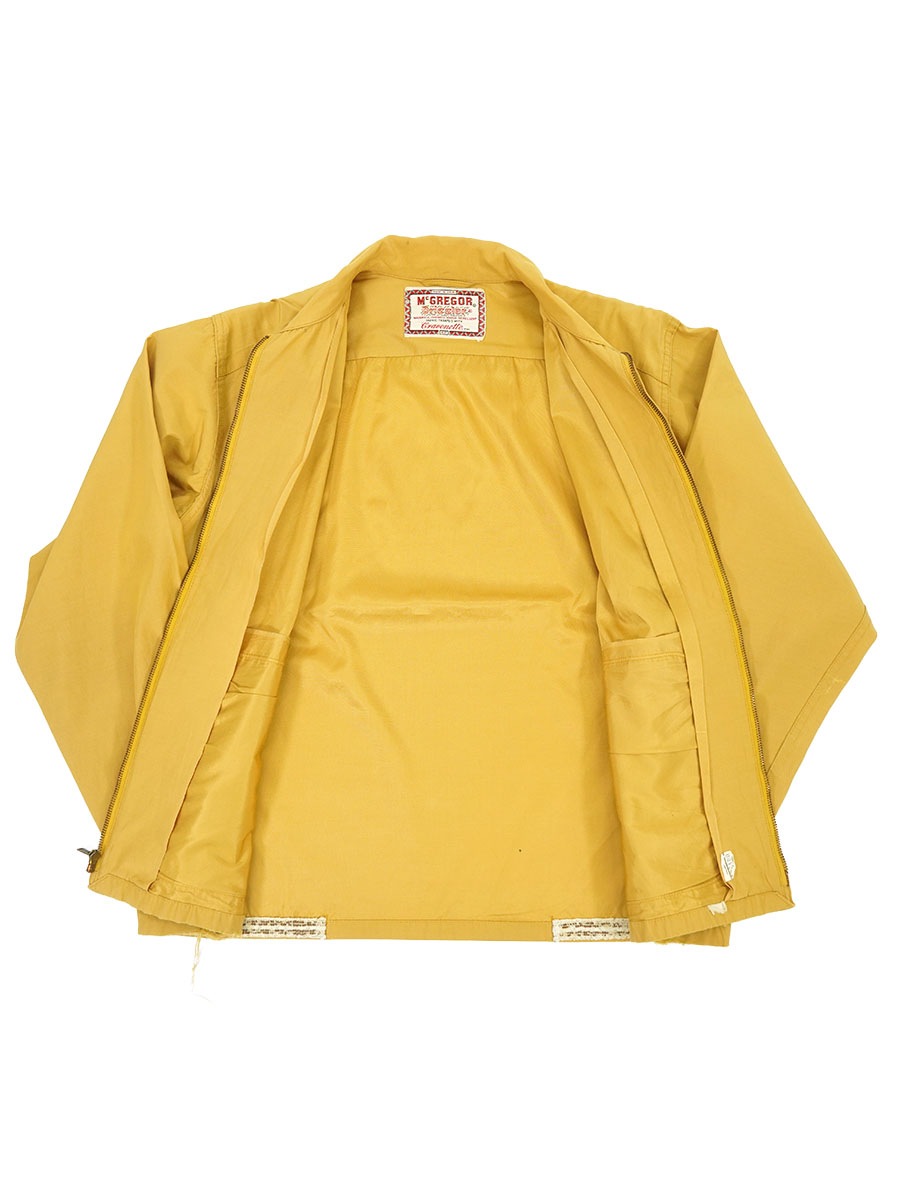 60's McGREGOR ドリズラージャケット マスタード 表記(42) | すべての