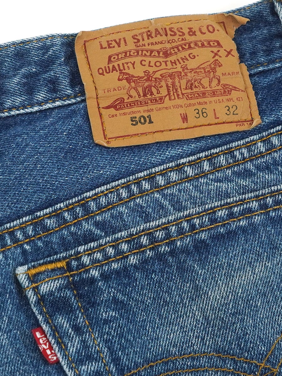 90'S LEVI'S 501 JEANS (SIZE.W36 L32) MADE IN USA | NEW ITEM
