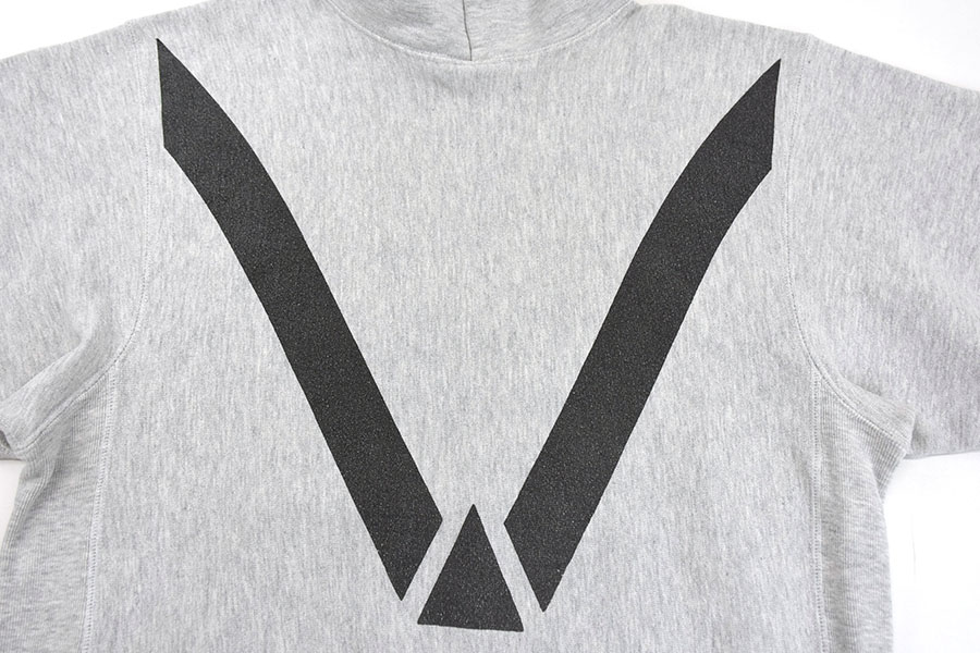 90's 刺繍タグ チャンピオンRWパーカ ''USAFA'' 両面リフレクタープリント 表記(L) USA製