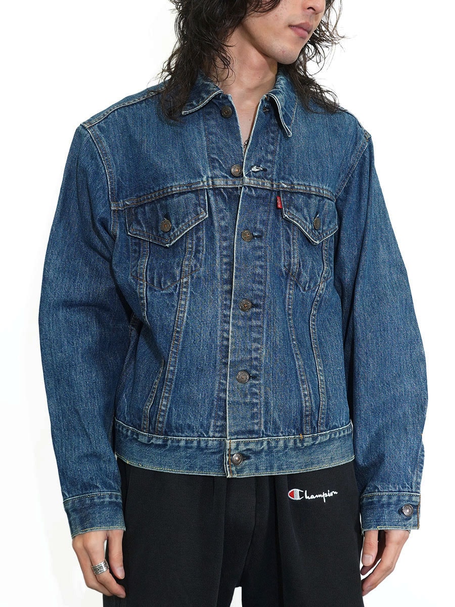 60's Levi's 70505 BIG-E デニムジャケット 縦落ち 良雰囲気