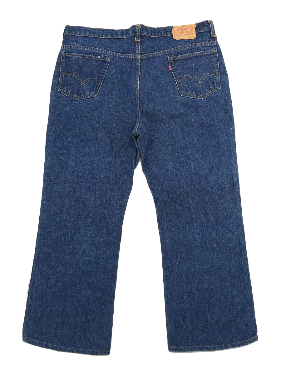 70's Levi's 517 シングル デニムパンツ 濃青 表記(42x30)
