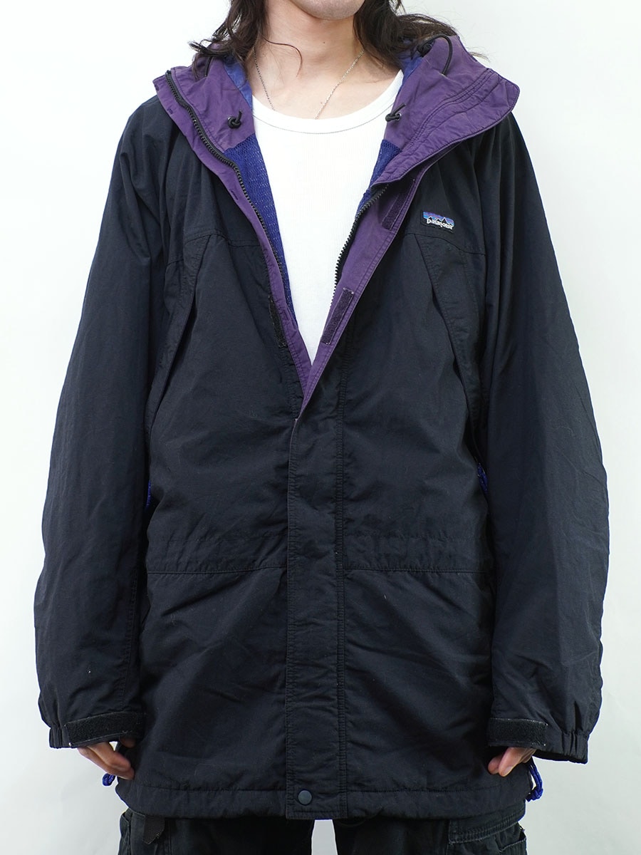 名作 90s パタゴニア　ストームジャケット　ブラック ナイロンジャケット Patagonia Storm Jacket Black XS Mint パタゴニア ストーム