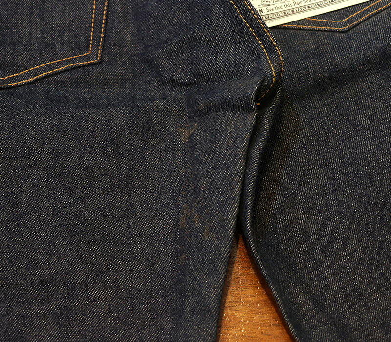 1960s DEAD STOCK , LEVIS 501E A-TYPE , Size W31 L29