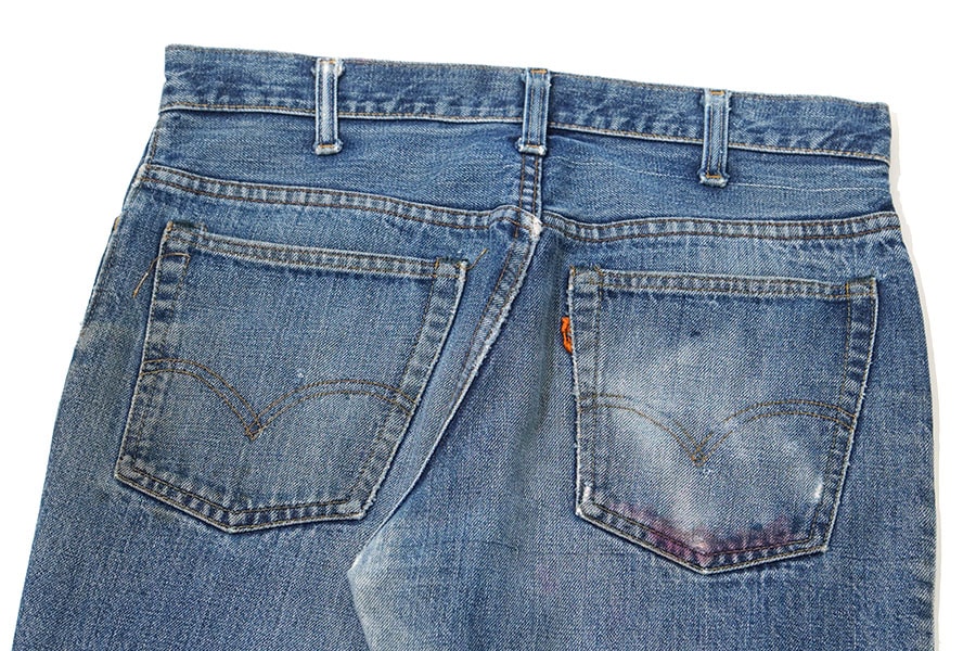 70's Levi's 646 BIG-E デニムパンツ 良色落ち 実寸(W32 L29) | すべて
