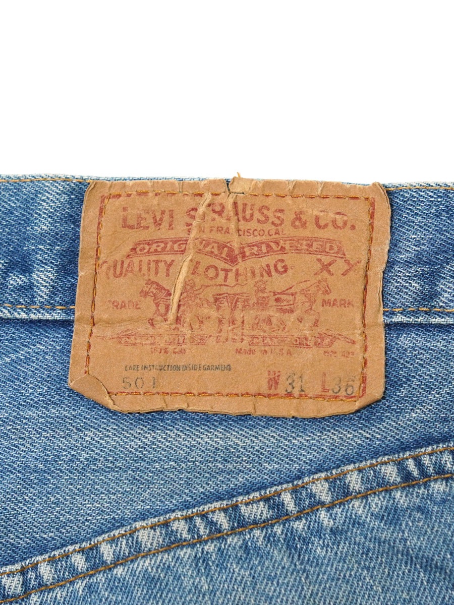 70's Levi's 501 66前期 デニムパンツ 良雰囲気 実寸(W31 L36