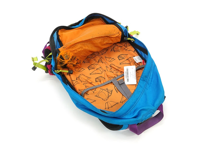 THE NORTH FACE リュック ネオン　パープル　オレンジ THE NORTH FACE PURPLE LABEL Field Day Pack Orange 22FW-I（ザ