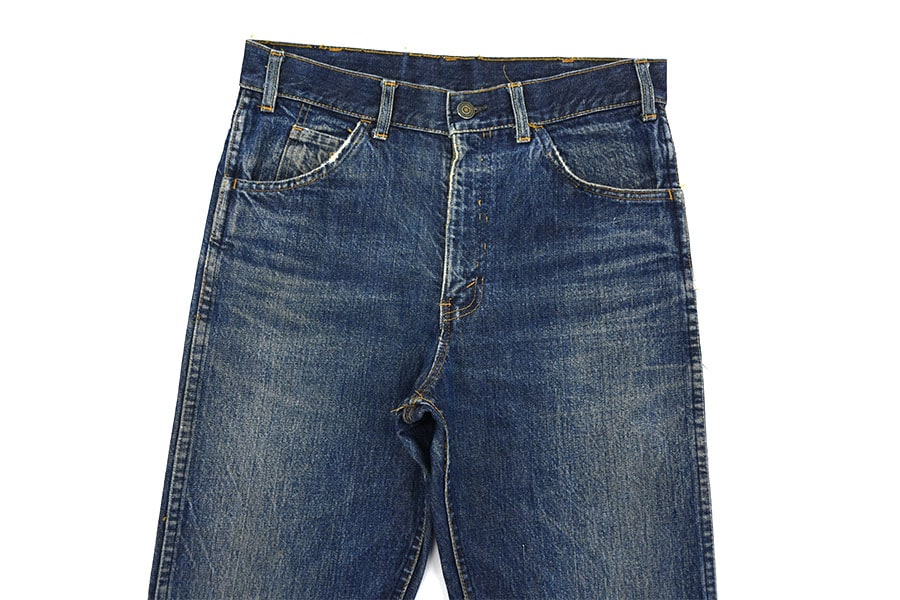 60's Levi's 606 オレンジタブBIG-E デニムパンツ 良色落ち 実寸