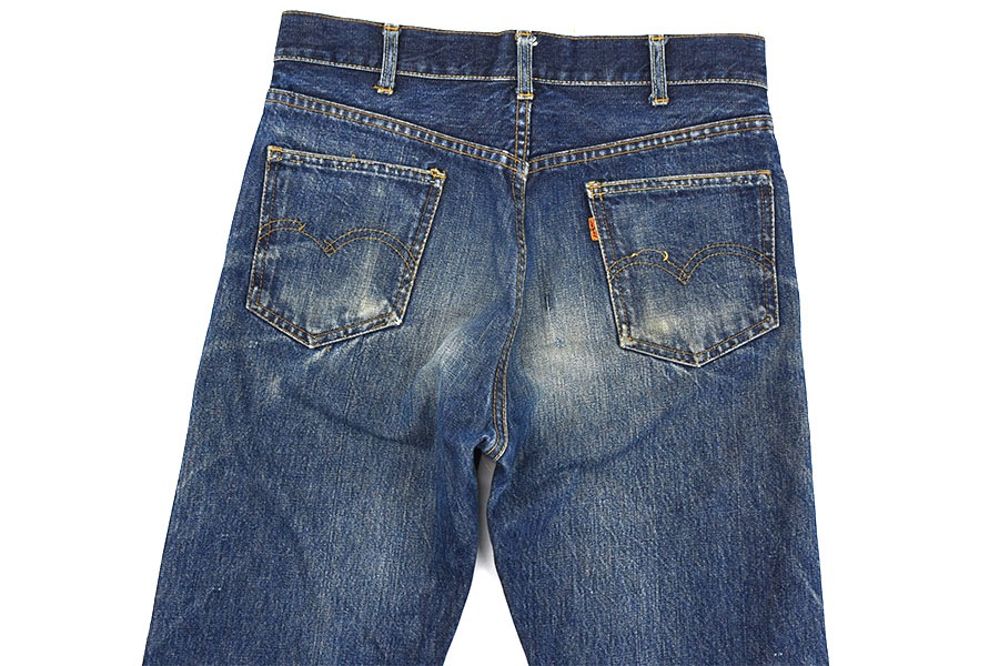 60's Levi's 606 オレンジタブBIG-E デニムパンツ 良色落ち 実寸