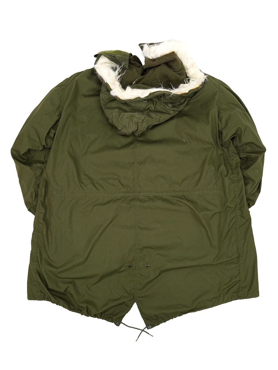 83 U.S.ARMY M-65 フィッシュテールパーカ フード付き 表記(X