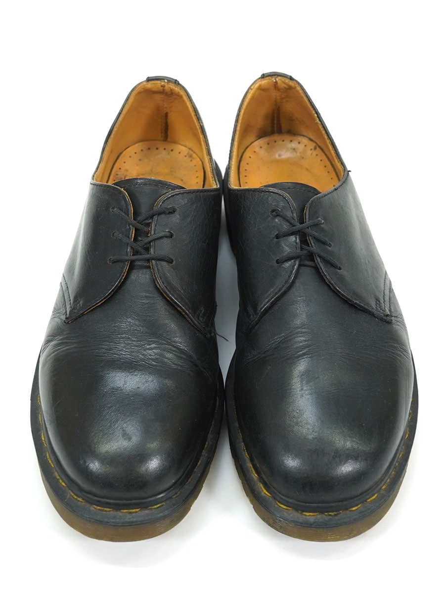 ENGLAND製 Dr. Martens 3ホールシューズ ブラック 表記(UK9