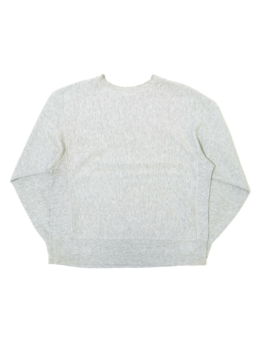 80's プリントタグ チャンピオンRW ''NAVY'' 染み込みプリント 表記(L