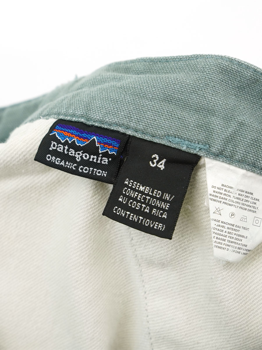 '99 PATAGONIA STAND UP SHORTS TROPICAL GREEN (SIZE.34)