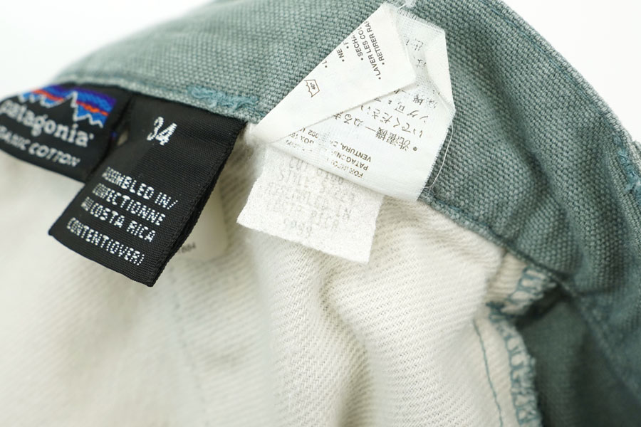 '99 PATAGONIA STAND UP SHORTS TROPICAL GREEN (SIZE.34)