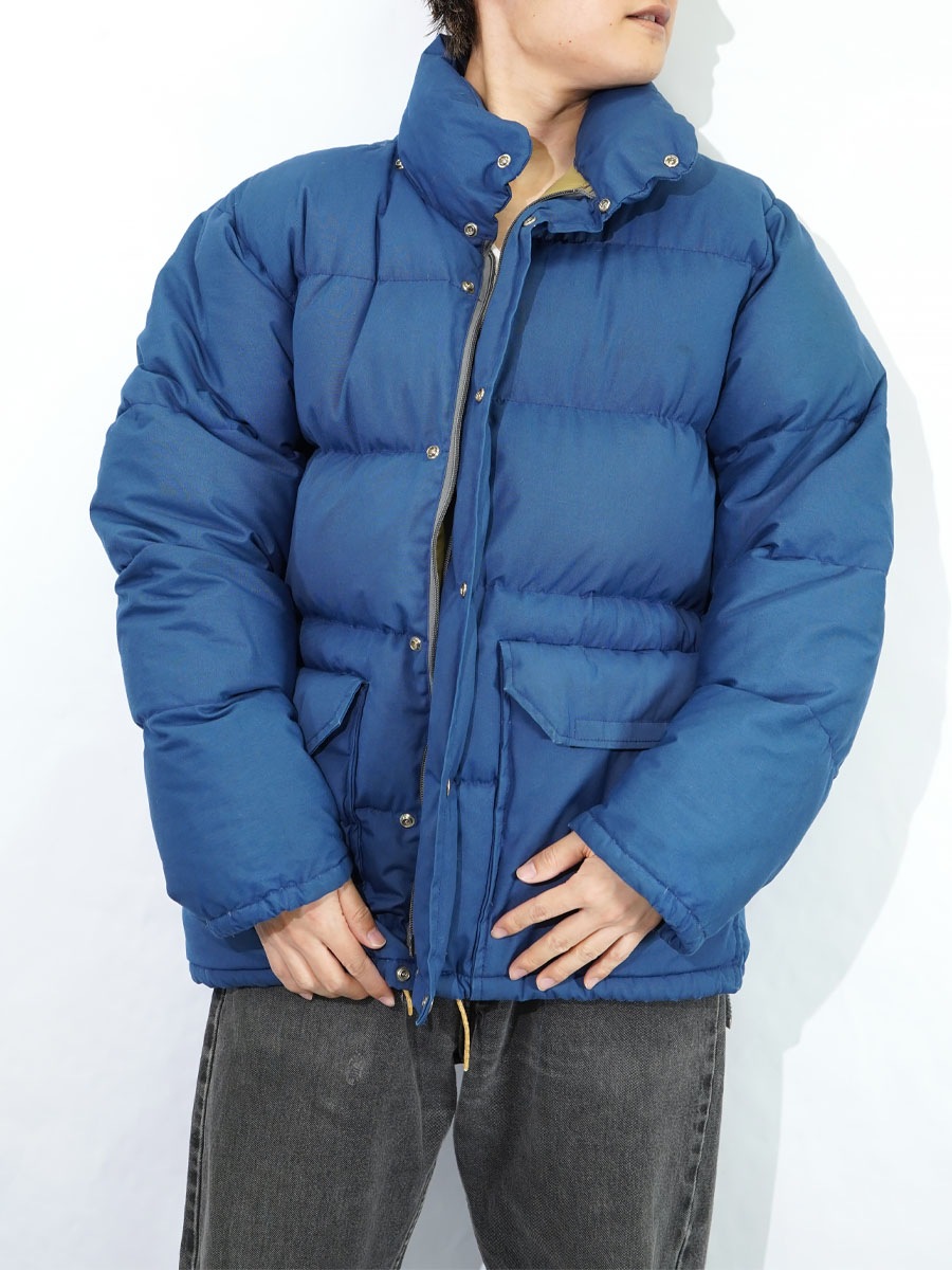 THE NORTH FACE ネイビー 茶タグ Lサイズ 70's 茶タグ ノースフェイス ダウンJKT ネイビーブルー 表記(L) | NEW