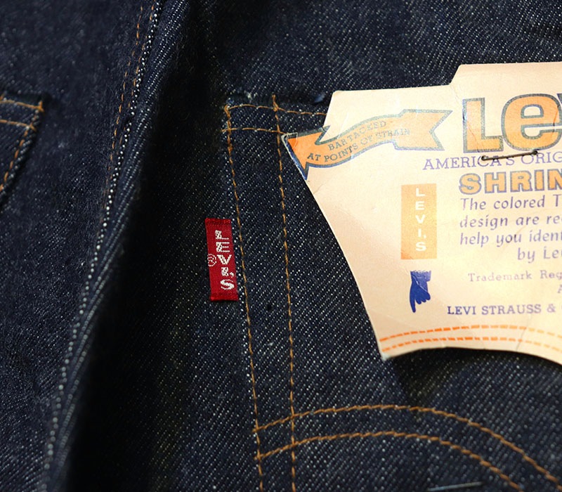 1960s DEAD STOCK , LEVIS 501E , Size W29 L30