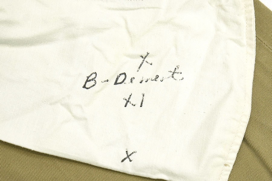 69's U.S.ARMY チノトラウザーズ ジッパーフライ 表記(34x33)