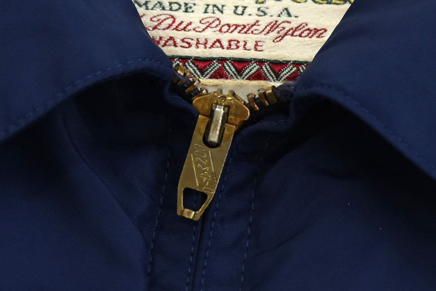 60's McGREGOR ナイロンアンチフリーズ ネイビー 実寸(48位