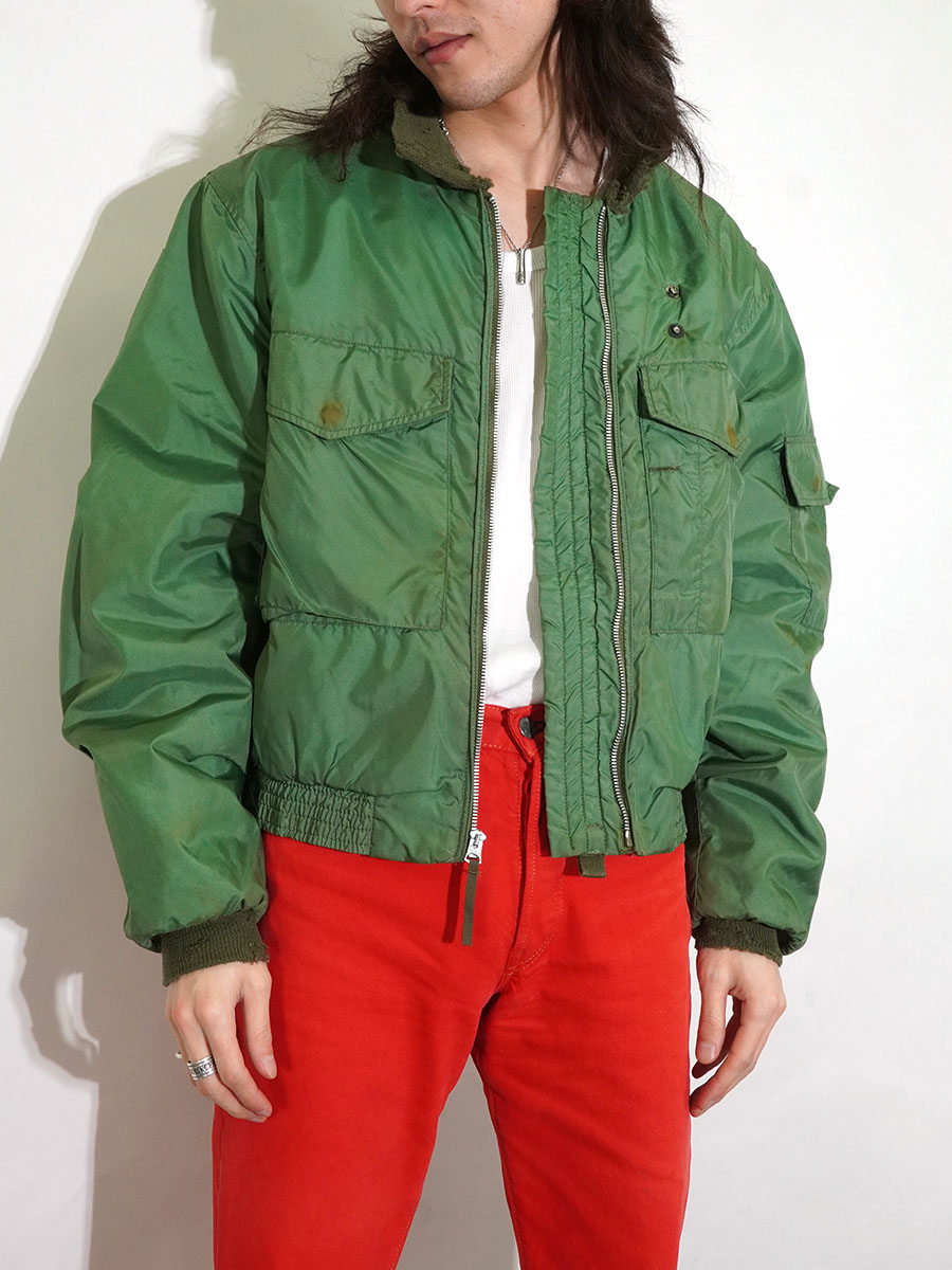 60'S U.S.NAVY MIL-S-18342B JACKET, WINTER FLYING SUIT ''G-8'' (SIZE.40 LONG)