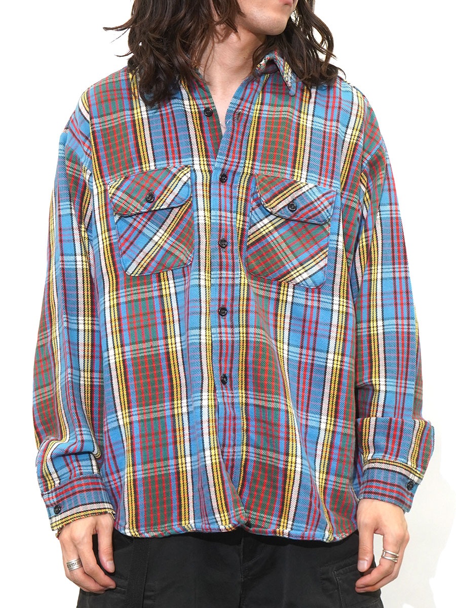 80's FIVE BROTHER チェックフランネルシャツ 表記(XL) USA製 | すべて