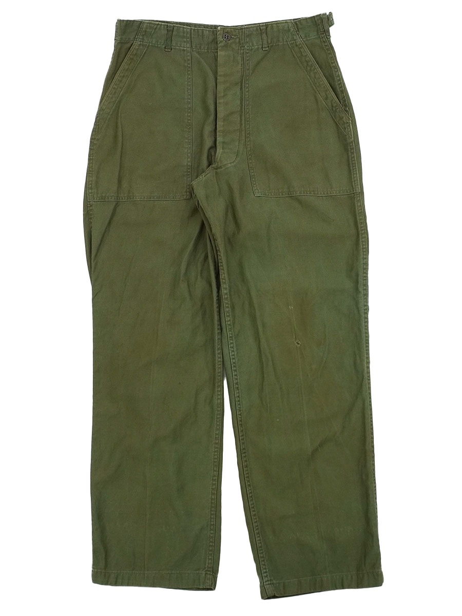 US ARMY 60s 前期 ベイカーパンツ ボタンフライ 60's U.S.ARMY 初期 ベイカーパンツ ボタンフライ 実寸(33x30位