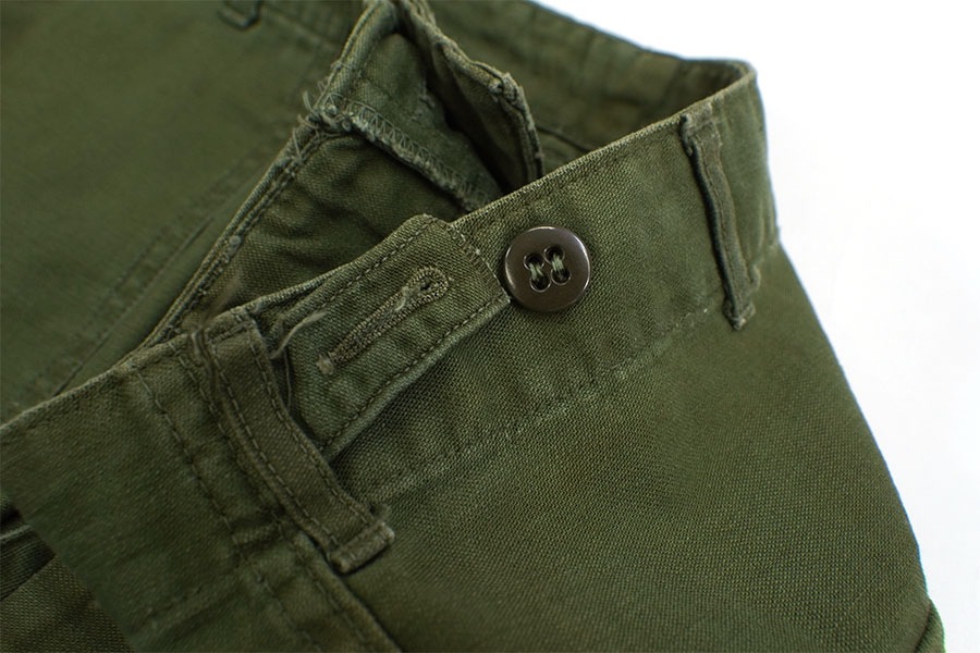 US ARMY 60s 前期 ベイカーパンツ ボタンフライ 60's～ U.S.ARMY ベイカーパンツ ボタンフライ 実寸(34x26位