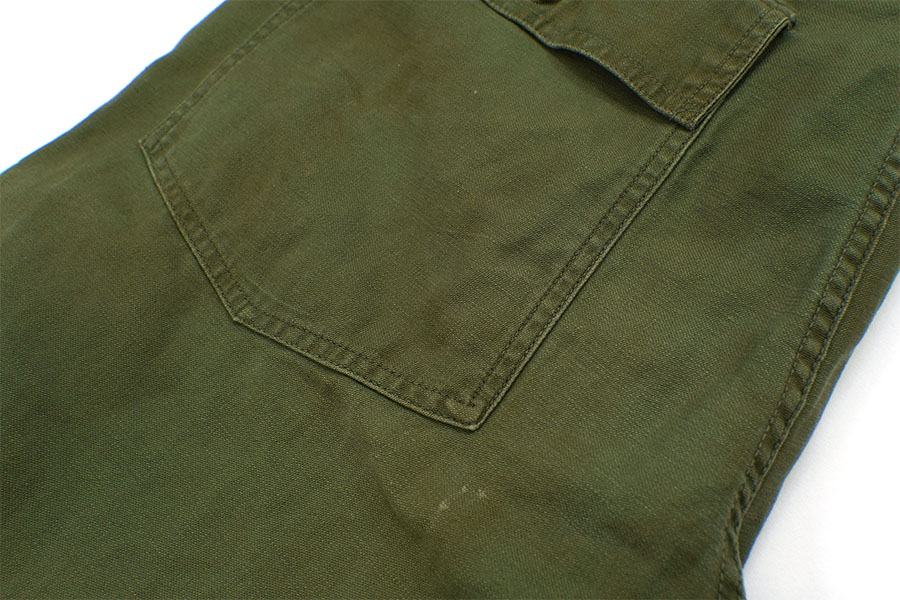 US ARMY 60s 前期 ベイカーパンツ ボタンフライ 50's U.S.ARMY 最初期 ベイカーパンツ ボタンフライ 表記(SMALL