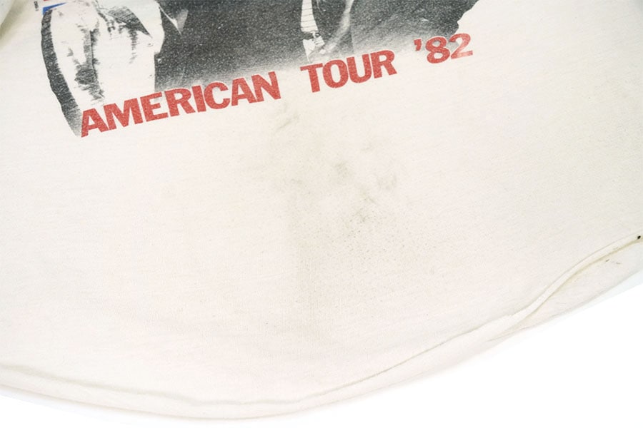 80's HANTEX THE WHO ''AMERICAN TOUR '82'' 両面プリント