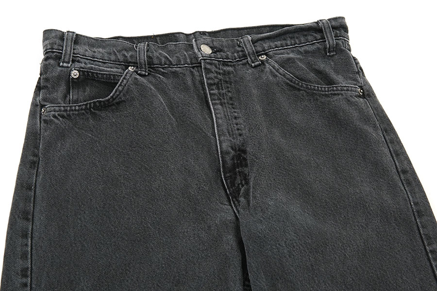 90's LEVI'S 505 ブラックデニムパンツ 黒タブ 表記(W34 L32) USA製