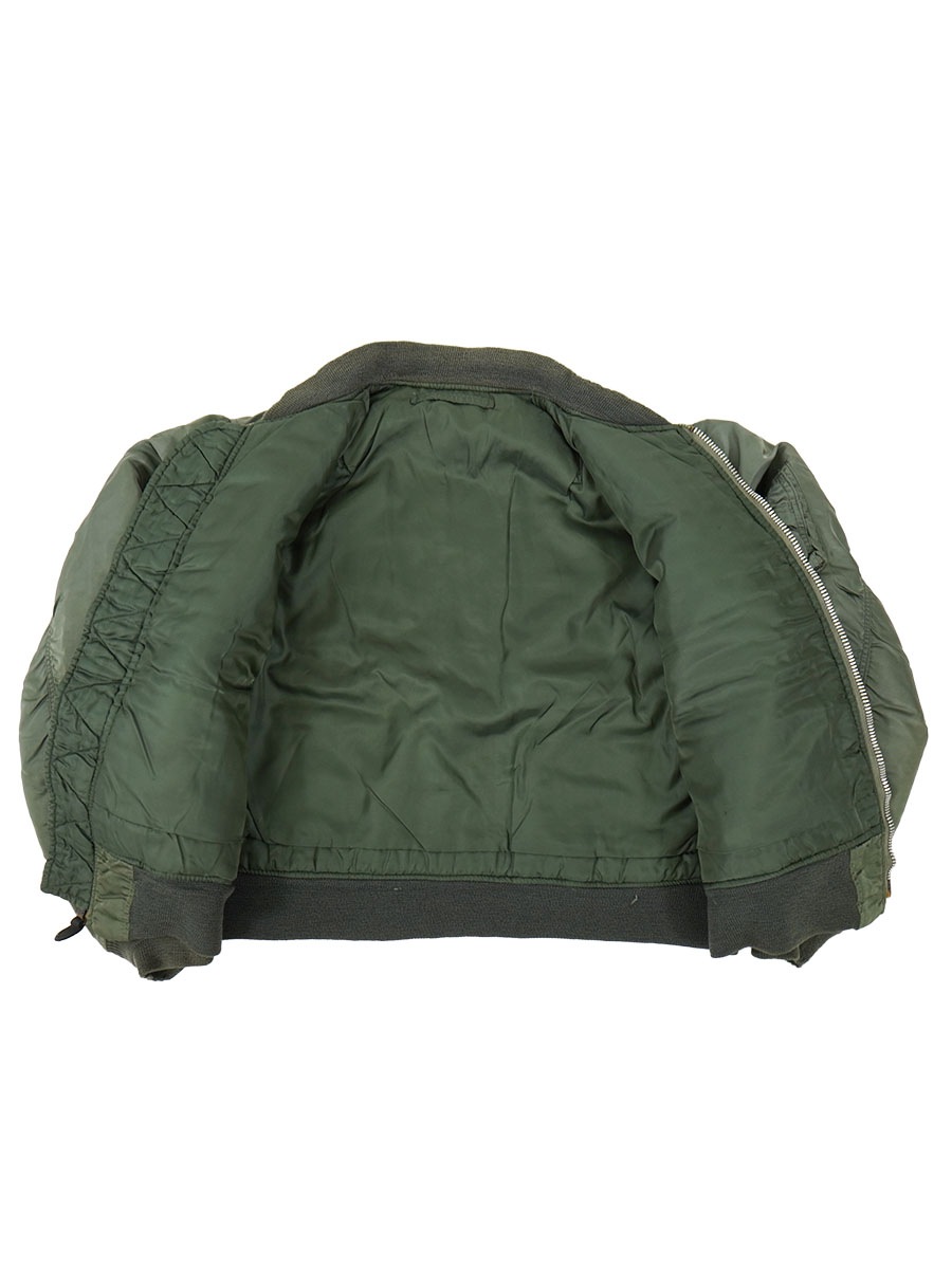 U.S. AIR FORCE フライトジャケット Mサイズ 80's U.S.AIR FORCE MIL-J-8279F MA-1 グランドクルー フライト