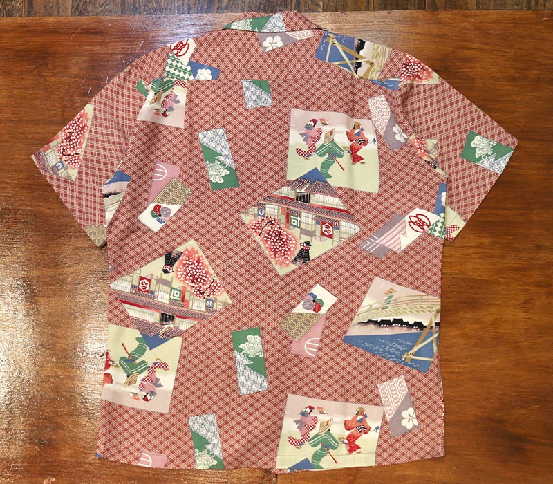 1950s DEAD STOCK , HAWAIIAN SHIRT , Size  M
