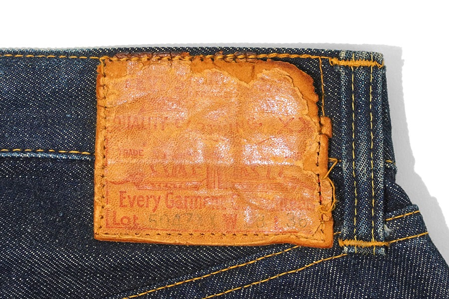 50's Levi's 504ZXX デニムパンツ 濃紺 表記(W28 L36) レザーパッチ