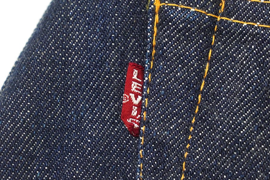 50's Levi's 504ZXX デニムパンツ 濃紺 表記(W28 L36) レザーパッチ