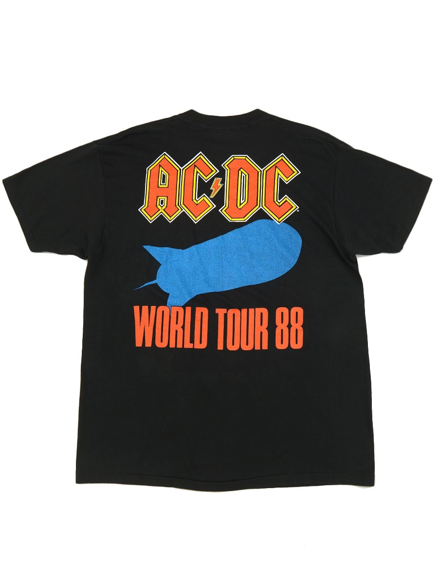 ￼J363 AC/DC ワールドツアー88 Tシャツ J363 AC/DC ワールドツアー88 Tシャツ