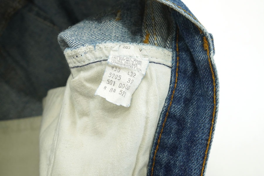 80's Levi's 501 ®マークのみタブ デニムパンツ 良雰囲気 表記(30x32) USA製