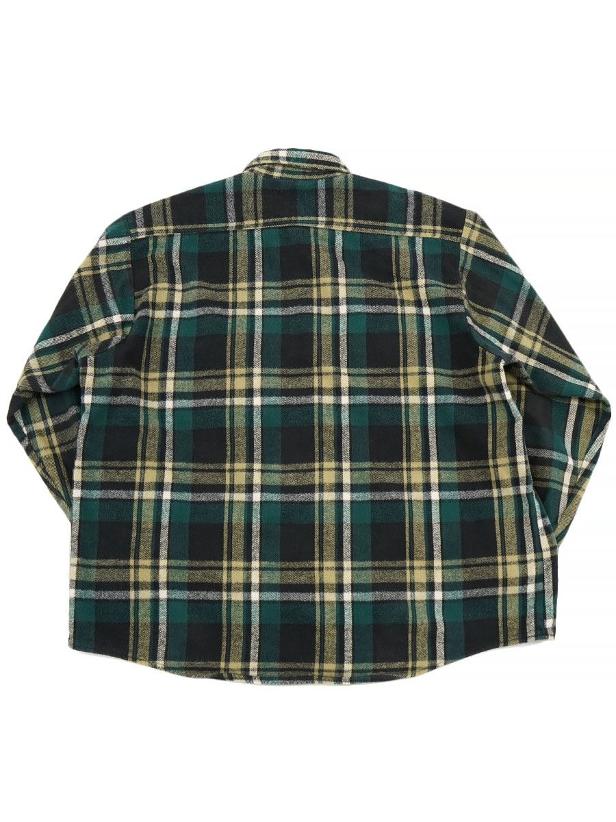 90'S FIVEBROTHER PLAID FLANNEL SHIRT (SIZE. 2 X LARGE) MADE IN USA