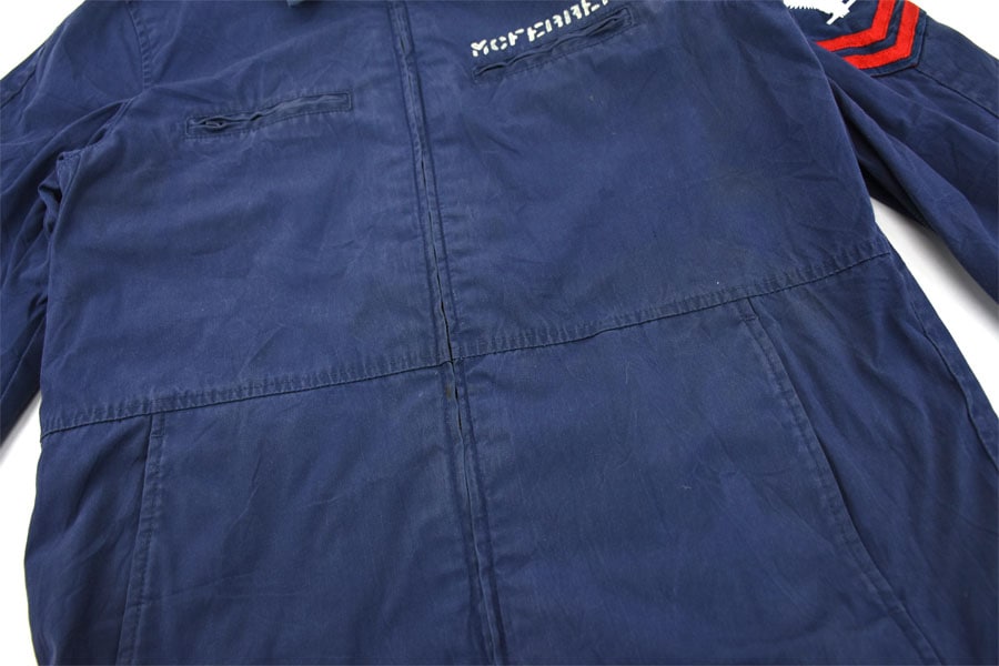 US navy ユーティリティジャケット 60s 米軍 U.S.NAVY ユーティリティジャケット ナス紺 36R