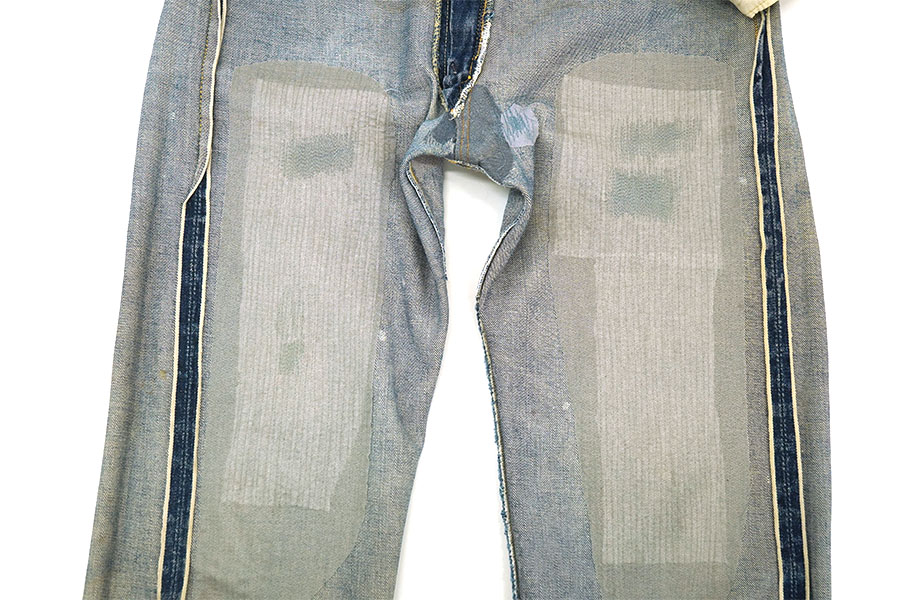 50'S LEVI'S 501ZXX LEATHER PATCH (APPROX.W33 L31)