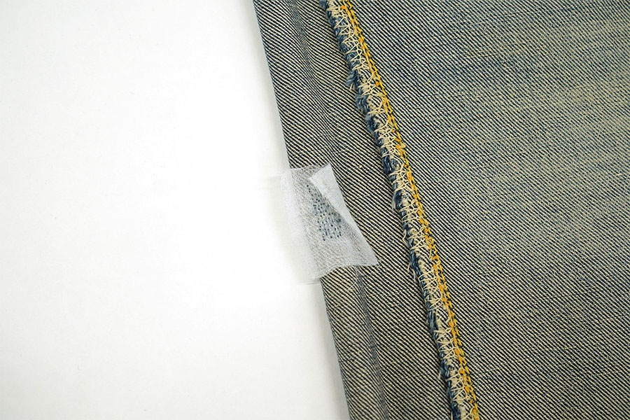 50'S LEVI'S 501ZXX LEATHER PATCH (APPROX.W33 L31)