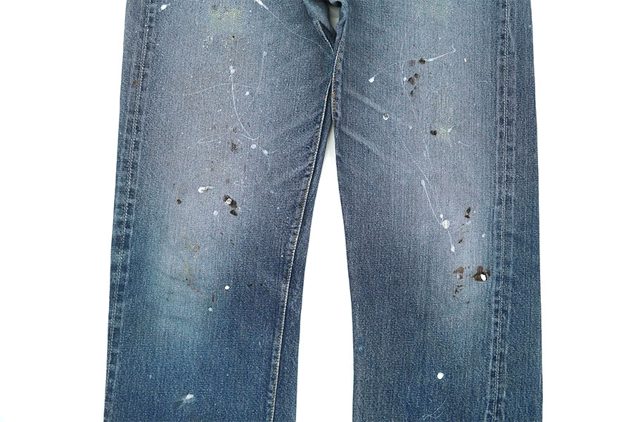 50'S LEVI'S 501ZXX LEATHER PATCH (APPROX.W33 L31)