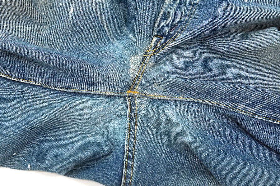 50'S LEVI'S 501ZXX LEATHER PATCH (APPROX.W33 L31)