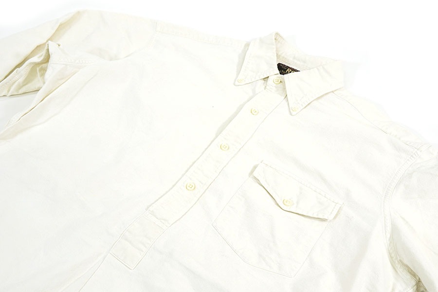 RRL 3点留め ボタンダウンシャツプルオーバー 100％コットン 表記(M)