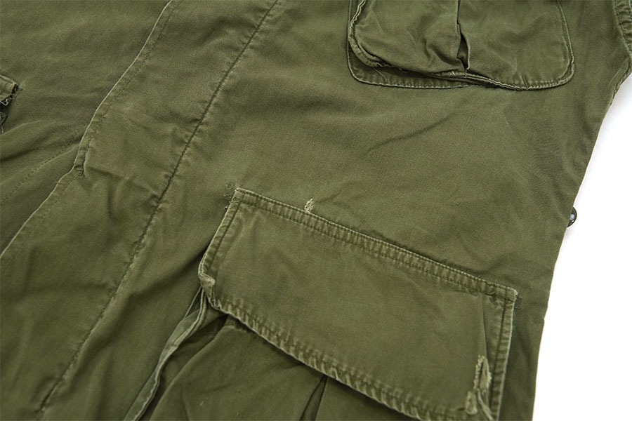 60's U.S.ARMY ジャングルファティーグJKT 2nd 表記(SMALL-SHORT)
