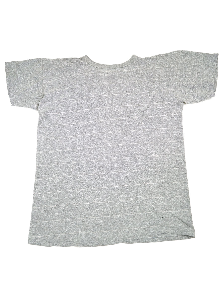 80's チャンピオン USCGA 染み込プリント 水色霜降り Teeシャツ実物 80's チャンピオン USCGA 染み込プリント 水色霜降り Teeシャツ