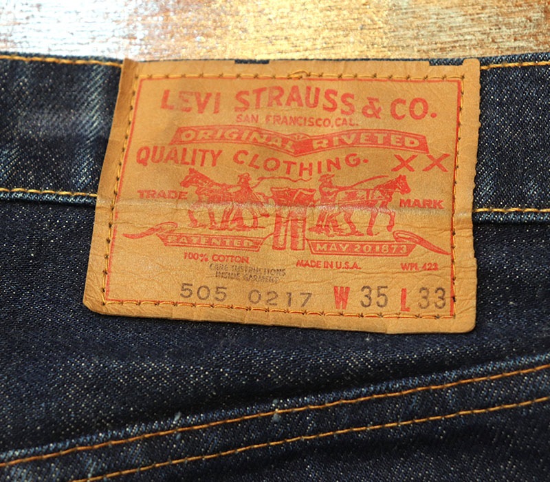 1960s LEVIS 505E , Size W35 L30